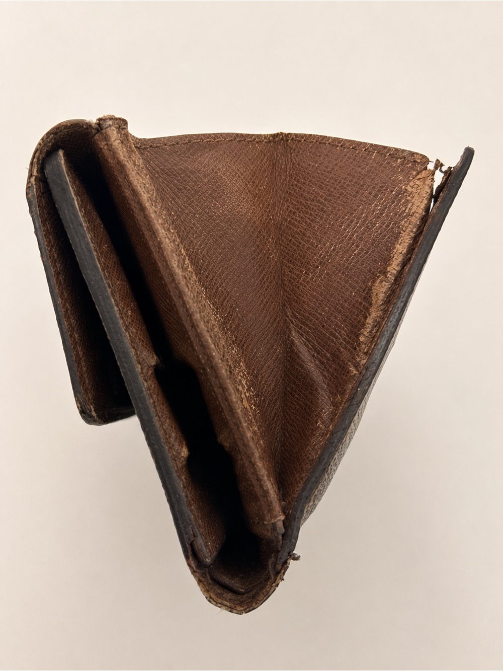 Louis Vuitton Monogram Compact Snap Wallet Vintage Brown LV - Picture 11 of 11
